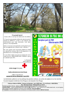 16 mai 2014 - n&deg;859 Un grand merci