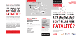 FORUM CHANGER L`ÉCONOMIE
