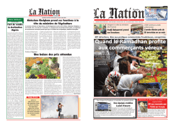 central (Page 1) - La Nation Arabe