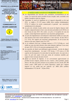 bulletin mai 2014 - Site officiel du RESIMAO