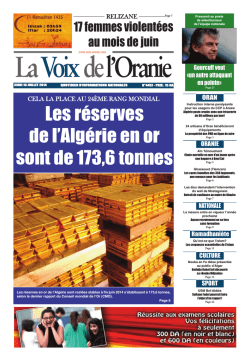 LA VOIX DE LORANIE DU 10.07.2014 (2)