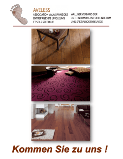 AVELESS Walliser Verband der Unternehmungen f&uuml;r Linoleum und