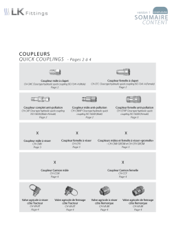 coupleur femelle à visser