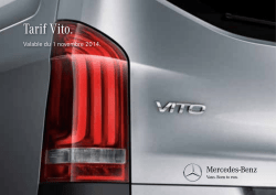 Tarif Vito (PDF) - Mercedes