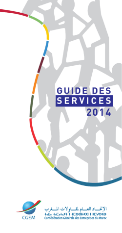 T&eacute;l&eacute;charger le guide des services de la CGEM