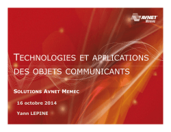 Composants et modules M2M disponibles