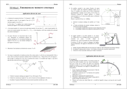 TD Méca5 : - Physique en PCSI
