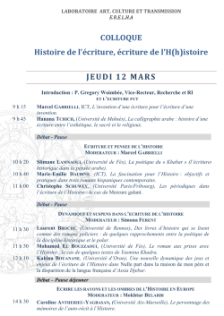 T&eacute;l&eacute;charger le programme - Institut Catholique de Toulouse