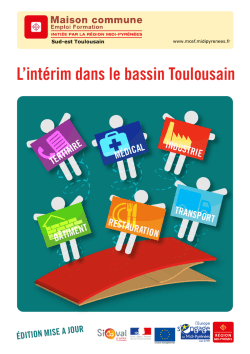 L`int&eacute;rim dans le bassin Toulousain - Midi