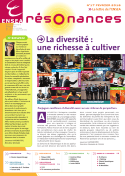 La diversit&eacute; : une richesse &agrave; cultiver
