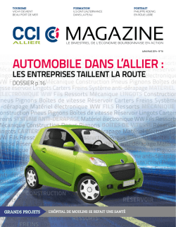 CCI Allier Magazine - n°16