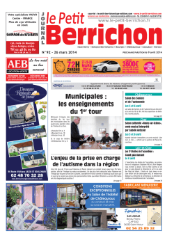Téléchargez Le Petit Berrichon n° 92 au format PDF