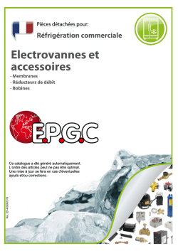 Electrovannes et accessoires