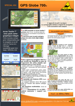 FICHE GPS GLOBE 700.docx