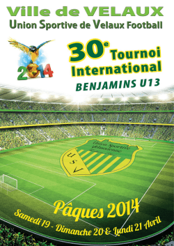 Brochure 28 pages Tournoi 2014.indd - Velaux