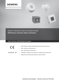 Diffuseurs sonores et/ou lumineux