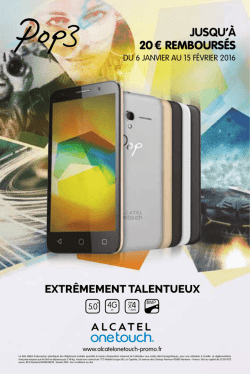 JUSQU`&Agrave; 20 &euro; REMBOURS&Eacute;S