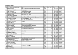 50 KM DU TAR 2013 Pos. First name, Family - Lepape