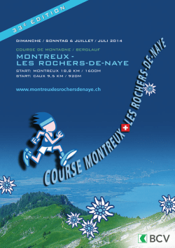 Mise en page 1 - Course Montreux - Les Rochers - de