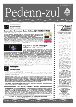 T&eacute;l&eacute;chargez le Pedenn Zul du 21 d&eacute;cembre 2014