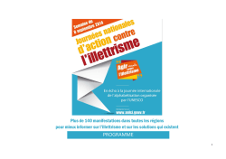 Liste op&eacute;rations au 5-09-14 - Agence Nationale de Lutte contre l