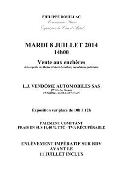 III &ndash; MATERIEL ROULANT