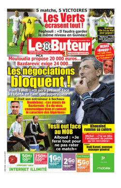LE BUTEUR DU 16.11.2014