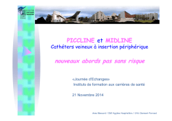 Picc-Line et Midline - CClin Sud-Est