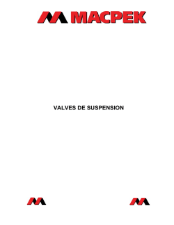 VALVES DE SUSPENSION (2)