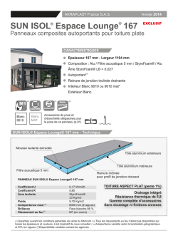SUN ISOL Espace Lounge 167