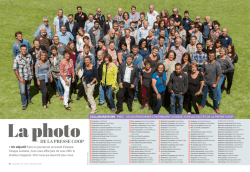 DE LA PRESSE COOP