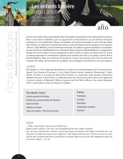 Avis aux enseignants, une fiche est disponible pour ce titre.