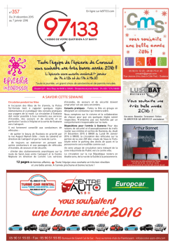 L`hebdo de la Semaine