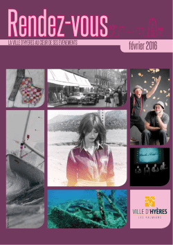 Le rendez-vous du mois