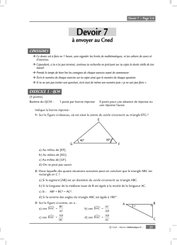 Devoir 7