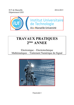 Fascicule I 2014-2015
