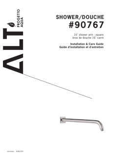 Installation - Alt Progetto Aqua