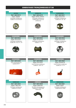 EMBRAYAGES TRONCONNEUSES ET DB - Archive-Host