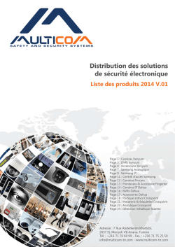 Liste des produits 2014 V.01