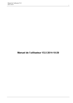 utilisateur V2.5 2014-10-29