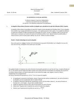 Documents de Physique-Chimie &ndash; M. MORIN 1