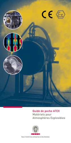 Guide de poche ATEX Matériels pour Atmosphères