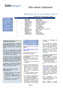 COMPTE RENDU - G&eacute;oBretagne