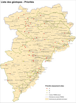 Carte simplifi&eacute;e des g&eacute;osites