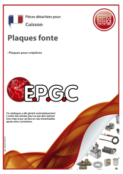 Plaques fonte