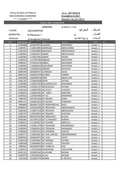 Semestre 6 Parcours 1