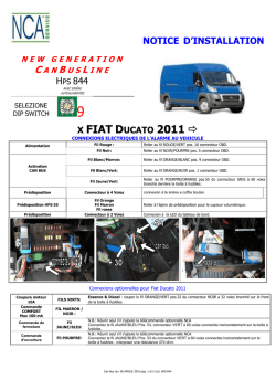 X FIAT DUCATO 2011