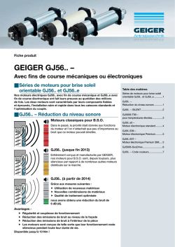 GEIGER GJ56.. – - GEIGER Antriebstechnik