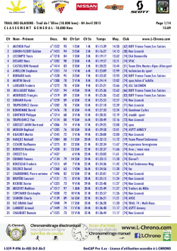 Trail 18 km - Jogging-plus