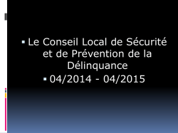 bilan clspd + ete 2015